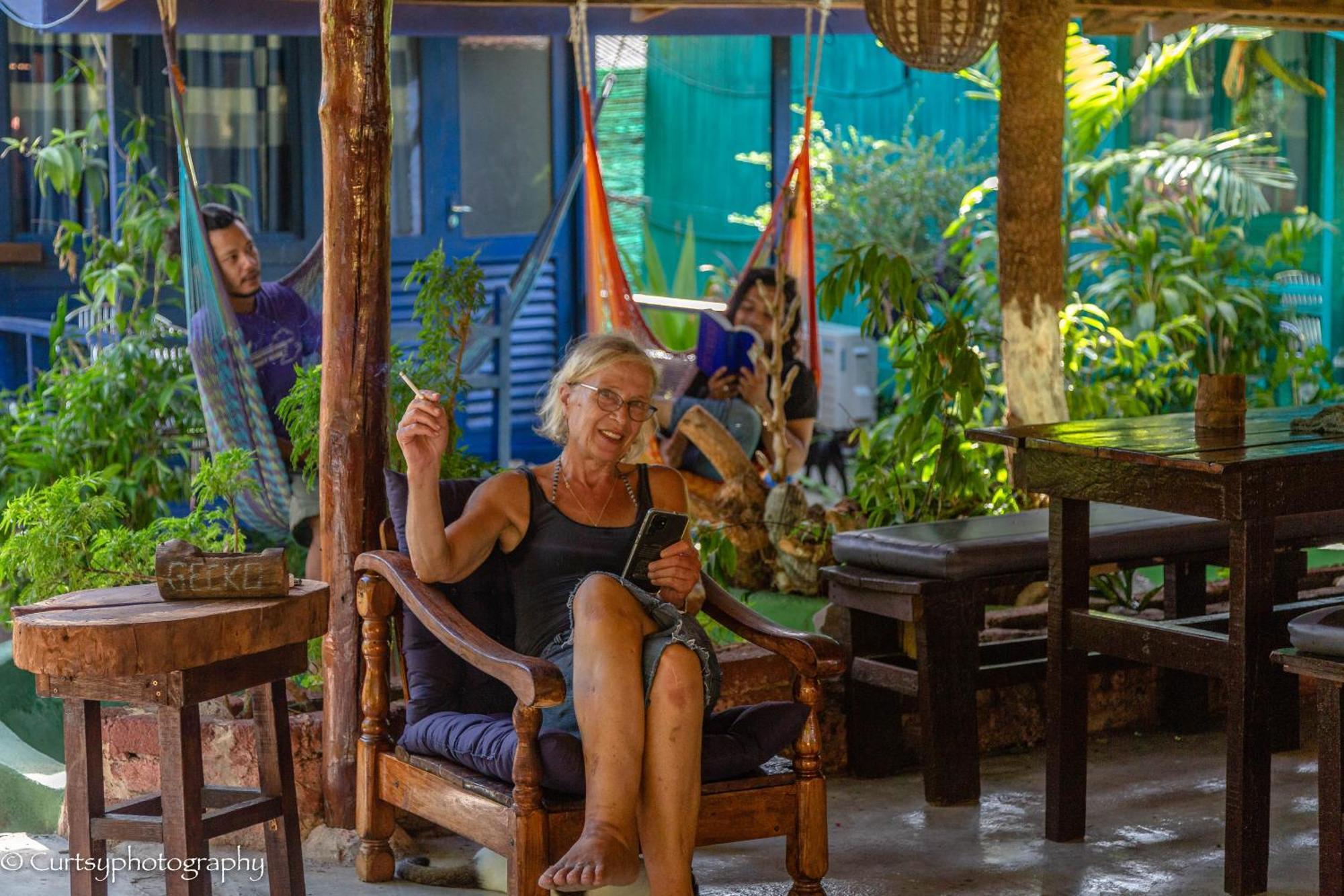 Gecko Guesthouse Pantai Cenang  Eksteriør billede